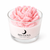 Soy candle with a PEONY flower